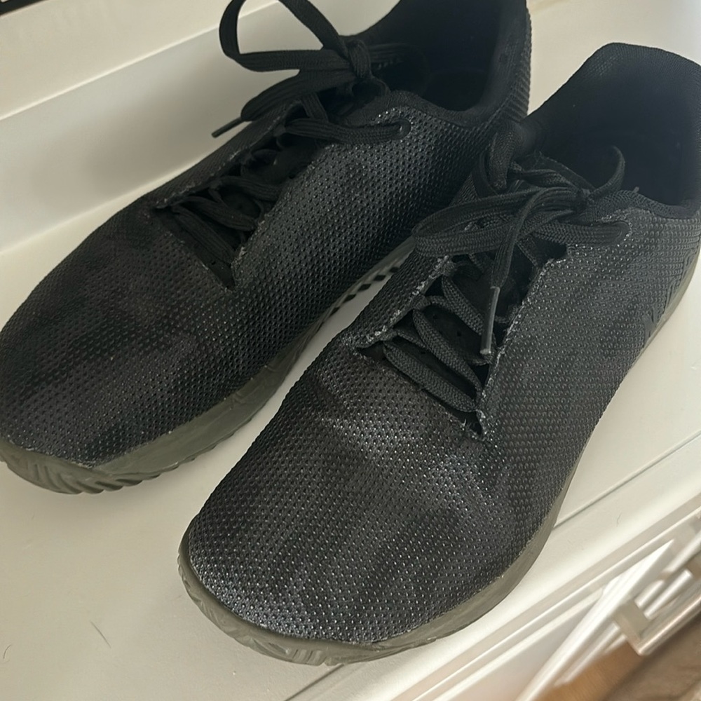 Black and army green trainer plus nobull shoes